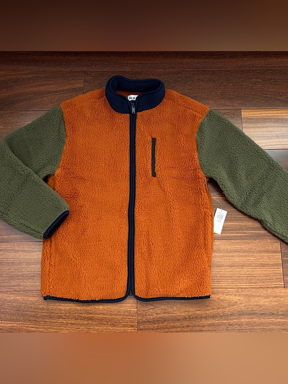 BNWT Old Navy Soft and Cozy Sherpa Zip-Up